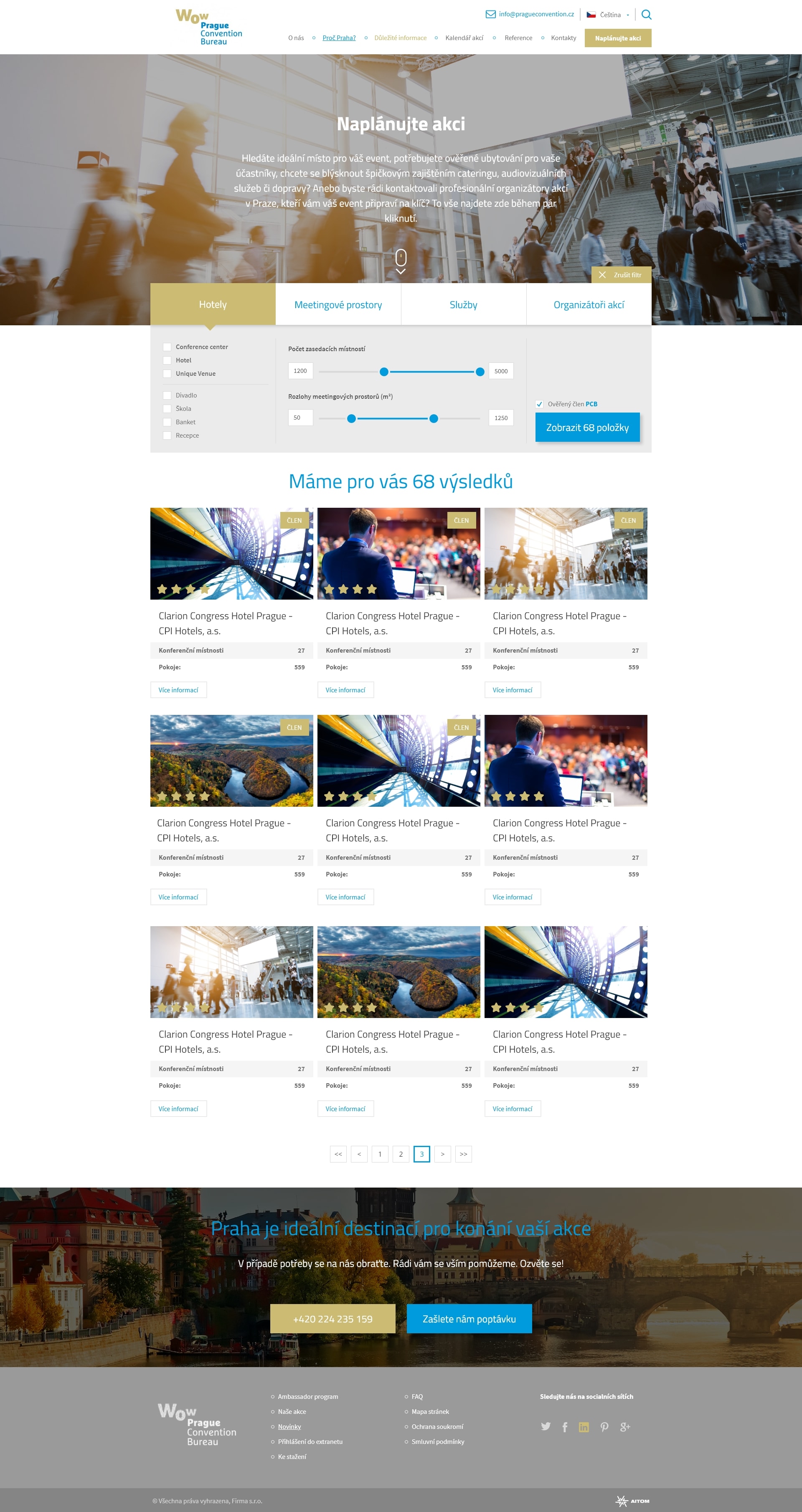 Takto vypadá vyhledávač služeb