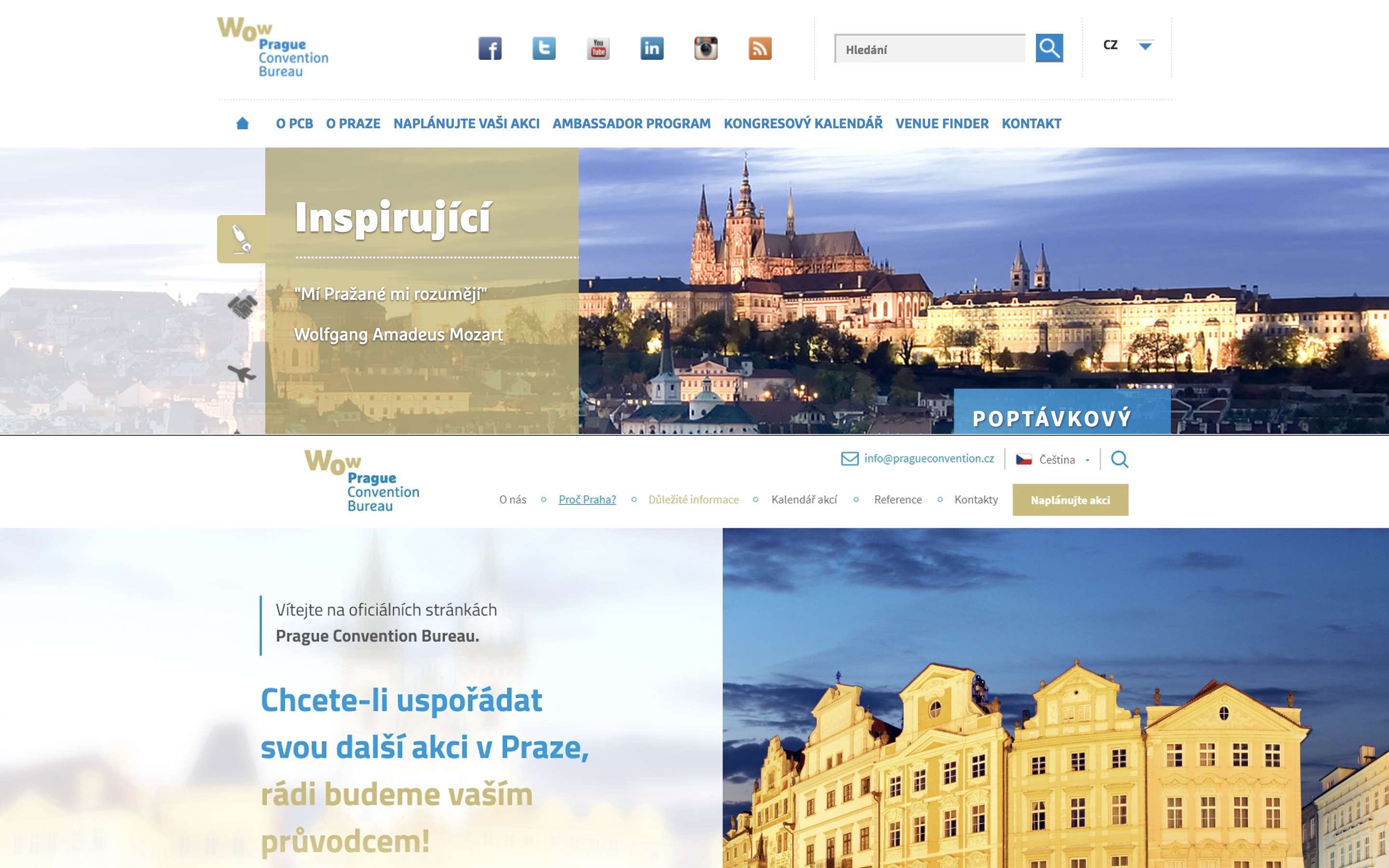 Původní verze webu