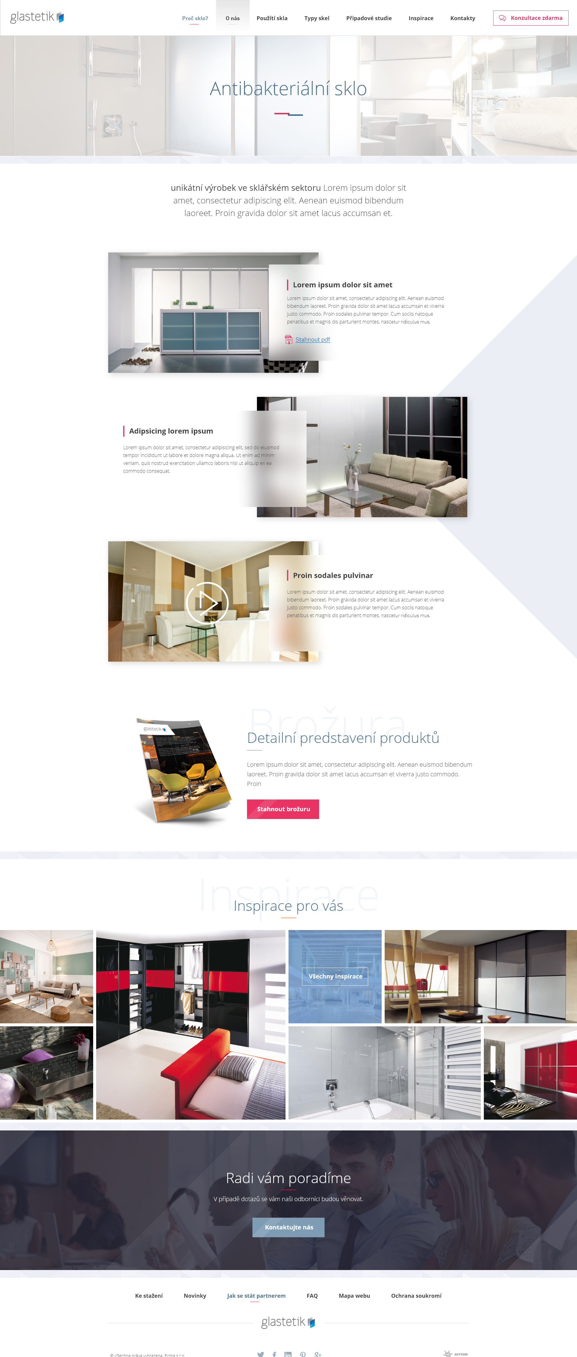 Grafická návrh: detail produktu