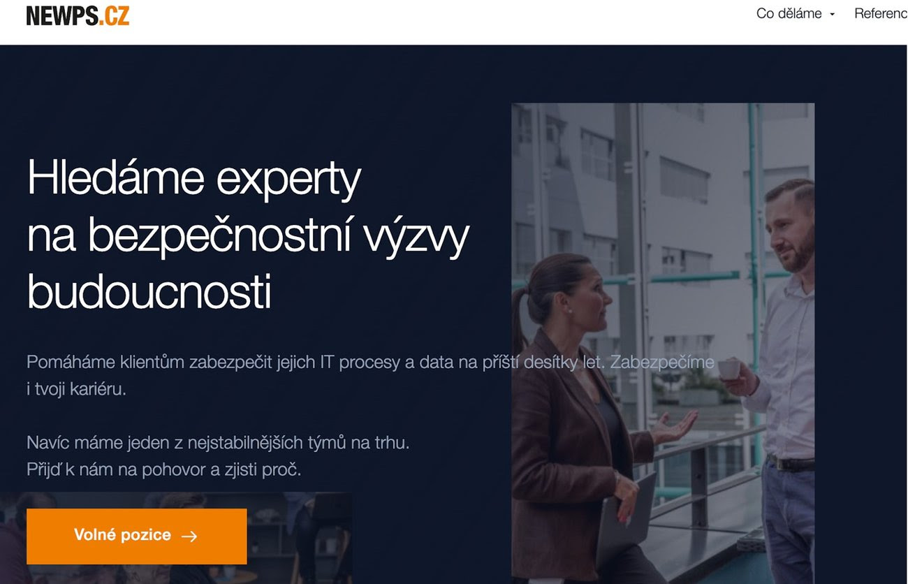 AITOM realizace webu NEWPS